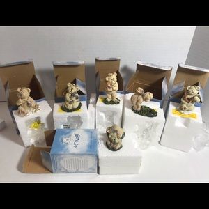 Lil’ Wings Set Of 6 Boyd’s Bears & Friends NIB